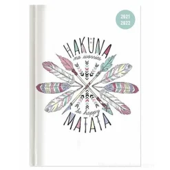 Diario agenda 16 mesi settimanale 2021-2022 Collegetimer A6 Hakuna Matata