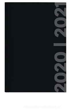 Diario agenda 16 mesi settimanale 2020-2021 Collegetimer A5 Black Label