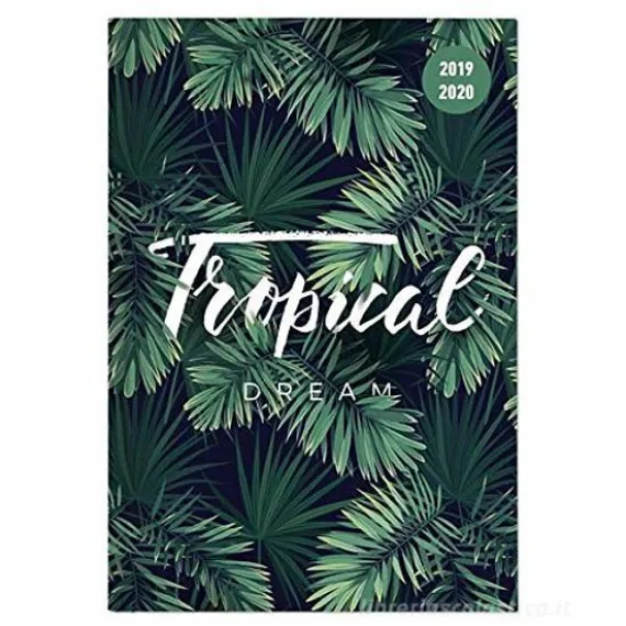Diario agenda 16 mesi settimanale 2019-2020 Collegetimer A5 Jungle