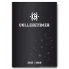 Diario agenda 16 mesi settimanale 2019-2020 Collegetimer A5 Black Label