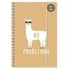 Diario agenda 16 mesi spiralata settimanale 2021-2022 Collegetimer A5 Llama