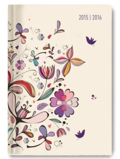Diario giornaliero 2016 Collegetimer Flower Art A6