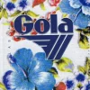 Diario Gola non datato 12 mesi. Fiori azzurri