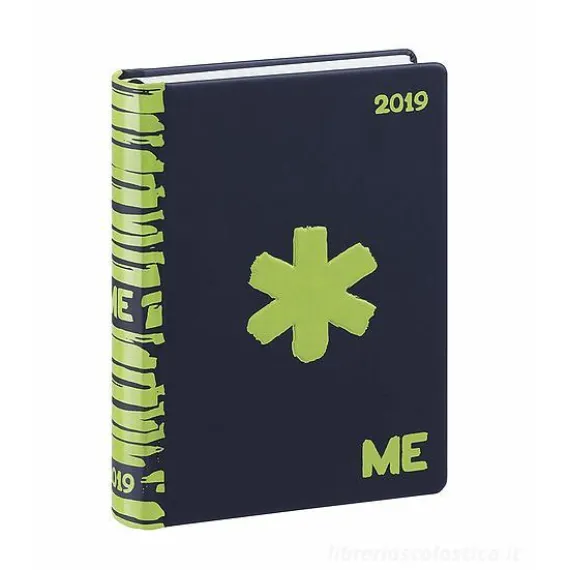 Diario ME My Evolution 2019. Blu (simbolo asterisco)
