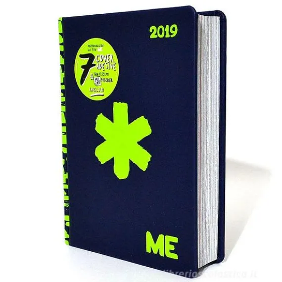Diario ME My Evolution 2019. Blu (simbolo asterisco)