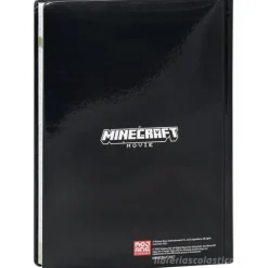Diario 12 mesi A Minecraft Movie nero non datato
