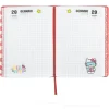 Diario 12 Mesi 2026/27 Hello Kitty - Datato White