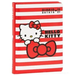Diario 12 Mesi 2026/27 Hello Kitty - Datato White