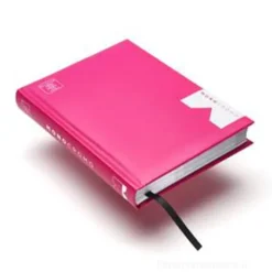Diario 16 mesi non datato Monocromo Fucsia