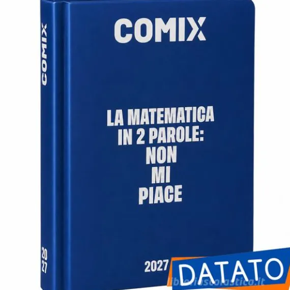 Diario 13 mesi standard Comix Easy Blue - Diario scolastico 2026-2027