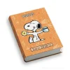 Diario Peanuts copertina imbottita 2020-2021. Arancione