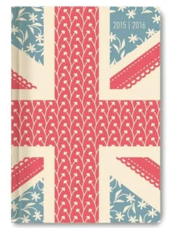 Diario settimanale 2016 Collegetimer Union Jack A6