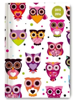 Diario settimanale 2016 Collegetimer Owls A5