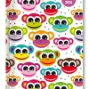 Diario settimanale 2016 Collegetimer Monkeys A6
