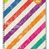 Diario settimanale 2016 Collegetimer Colour Stripes A5 Rilegatura a spirale