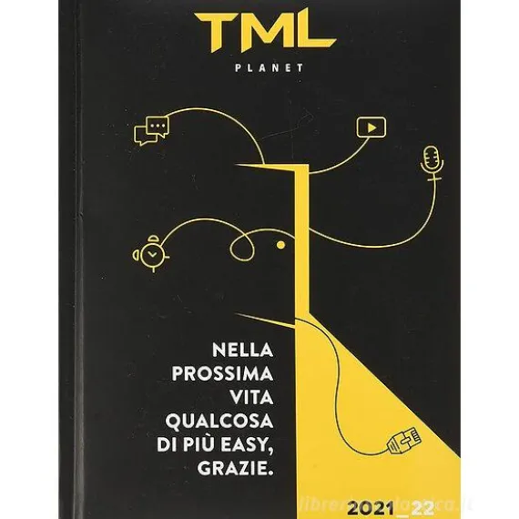 Diario TML Tua madre è leggenda 2021-2022. Agenda 12 mesi nero