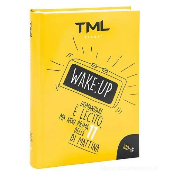Diario TML Tua madre è leggenda 2023-2024. Agenda 12 mesi giallo