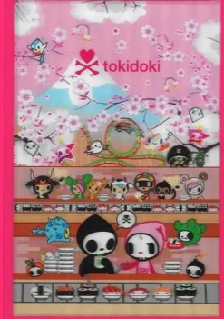Diario Tokidoki 2015-2016 rosa 3D