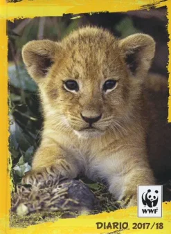 Diario 2017-2018 WWF 12 mesi giallo