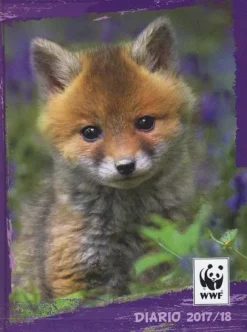 Diario 2017-2018 WWF 12 mesi viola