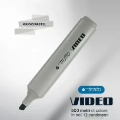 Evidenziatore Tratto Video Grigio nuvola (F83351500)