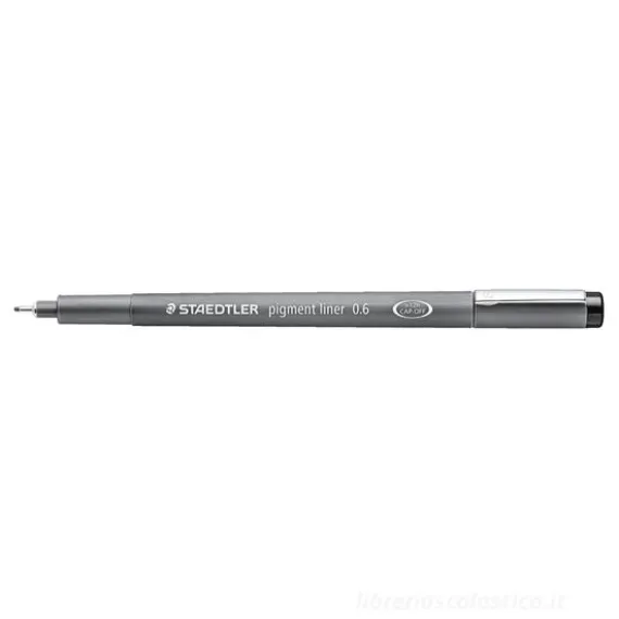 Fineliner pigment liner nero mm 0,6