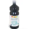 Flacone 1 litro colore a tempera brillante nero