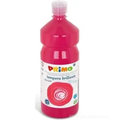 Flacone 1 litro colore a tempera brillante magenta