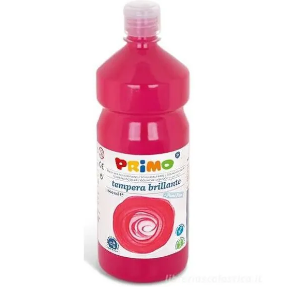 Flacone 1 litro colore a tempera brillante magenta