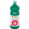 Flacone 1 litro colore a tempera brillante verde scuro