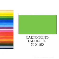 10 fogli cartoncino Fabriano Colore cm 70x100