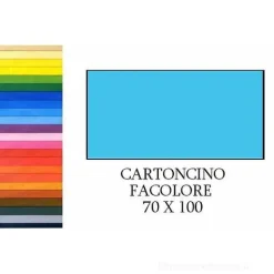 10 fogli cartoncino Fabriano Colore cm 70x100