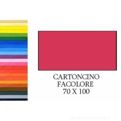 10 fogli cartoncino Fabriano Colore cm 70x100