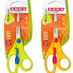 Forbici Easy con apertura facilitata 13 cm (colori assortiti)