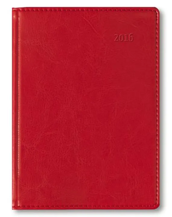 Ladytimer Glamour Red Agenda Settimanale 2016