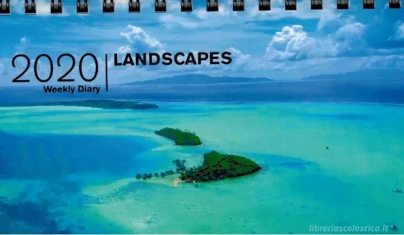Landscapes 2020. Agenda settimanale spiralata small