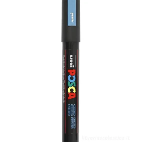 Marcatore Posca punta media Blu Metal (M PC5M BM)