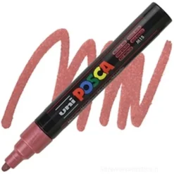 Marcatore Posca punta media Rosso Metal (M PC5M RM)