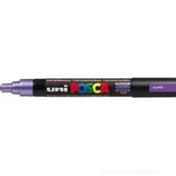 Marcatore Posca punta media Viola Metal (M PC5M VIM)