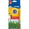Matite colorate Lyra Groove slim natural grip 12 pezzi