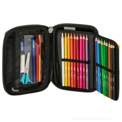 Maxi astuccio completo con guscio rigido Comix Verde