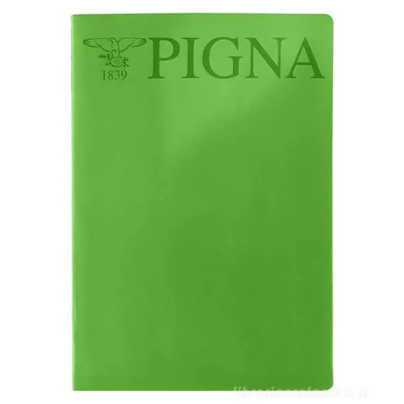 Maxi Quaderno a quadretti 4mm formato A4 - verde
