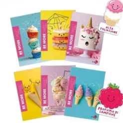 Maxi quaderno formato A4 fogli a righe 1R 100 grammi Sweet Profumati