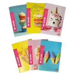 Maxi quaderno formato A4 fogli a quadretti 10 mm 100 grammi Sweet (fantasie assortite)