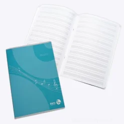 Maxi quaderno formato A4 musica