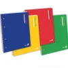 Maxi quaderno spiralato 140 fogli forati 80 gr 1Rigo formato A4 (colori assortiti)