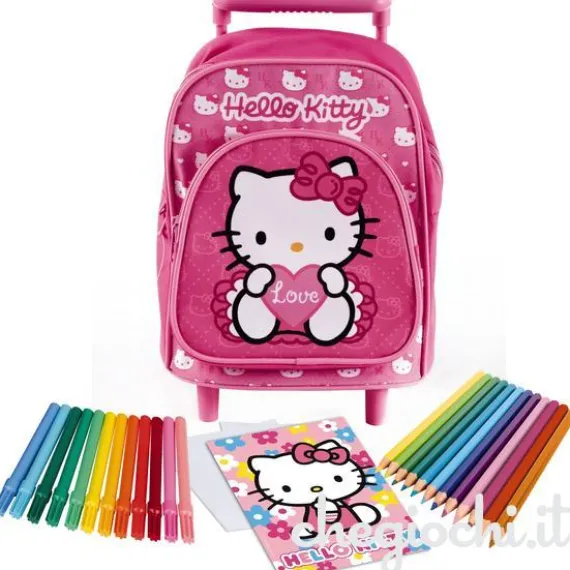 Mini trolley con colori Hello Kitty