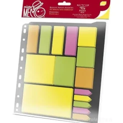 Mister Memo Pad notes adesivi forme e colori assortiti