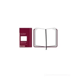 Moleskine agenda giornaliera 2012 copertina rigida bordeauxDimensioni 6x 10 cm