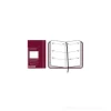 Moleskine agenda settimanale 2012 copertina rigida bordeaux Dimensioni 6x 10 cm